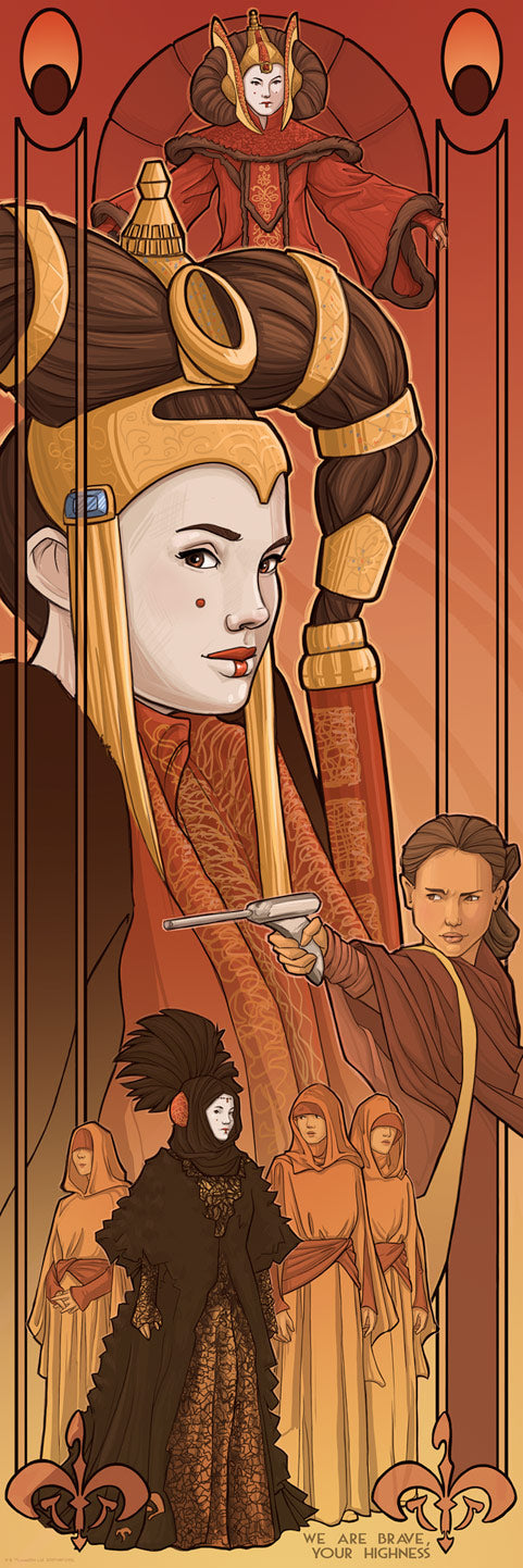 Queen Amidala by Karen Hallion | Star Wars
