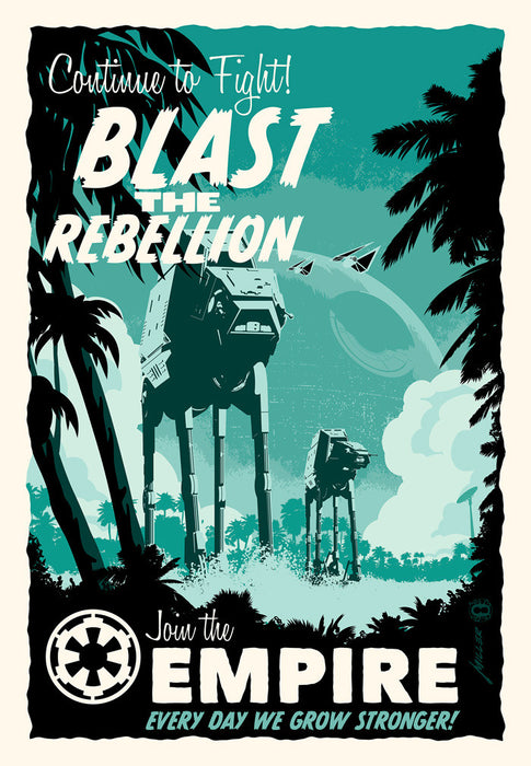 Blast the Rebellion by Brian Miller | Star Wars: Rogue One