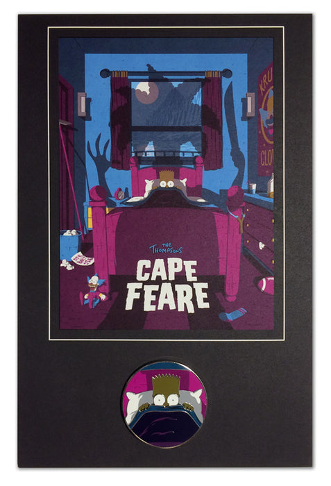Cape Feare Collectible Pin: Bart by Florey - front | The Simpsons