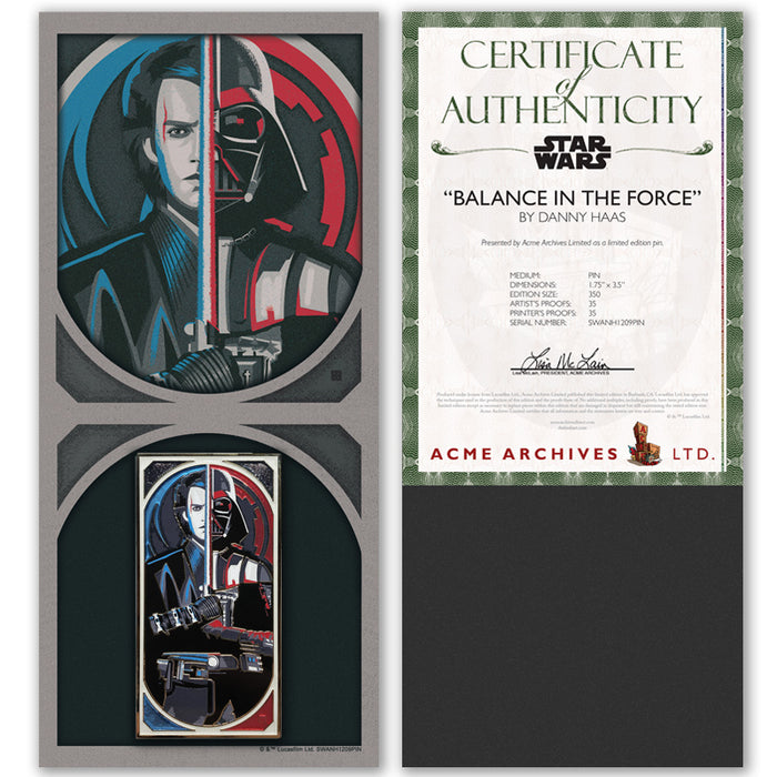Balance in the Force Collectible Pin