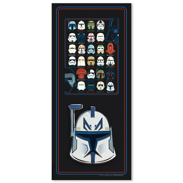 Captain Rex Pin Helmets: Captain Rex Collectible Pin | Star Wars — Dark Ink