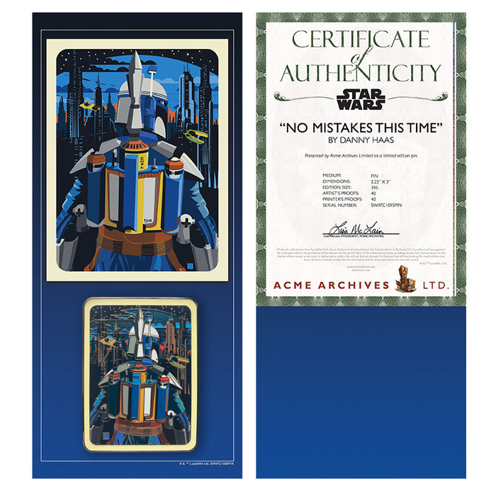 No Mistakes This Time Collectible Pin