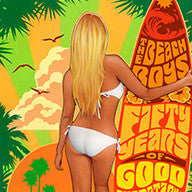 Fifty Years Beach Boys inspired poster by Dave Nestler