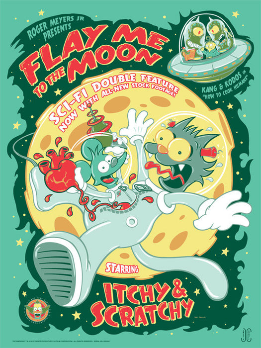 Flay Me to the Moon Variant by James Carroll