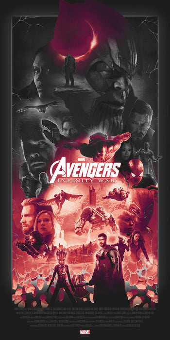Avengers: Infinity War Noir Variant