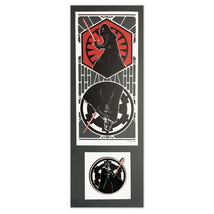 Dark Sides Vader Collectible Pin | Star Wars - backer