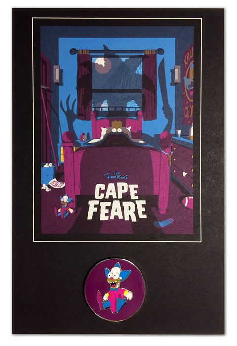 Cape Feare Collectible Pin: Krusty Doll by Florey - front | The Simpsons
