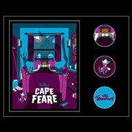 Cape Feare Set of 3 Pins by Florey | The Simpsons