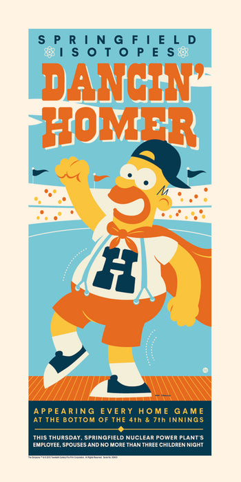 Dancin' Homer by Dave Perillo | The Simpsons