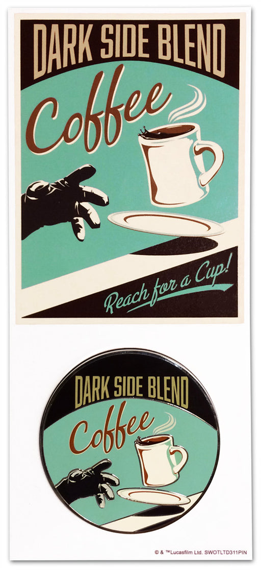 Dark Side Blend Collectible Pin | Star Wars backer
