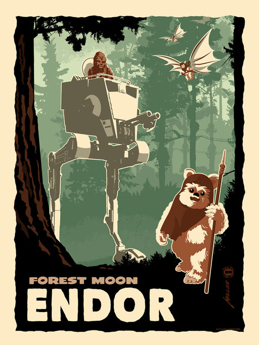 Destination Endor by Brian Miller | Star Wars