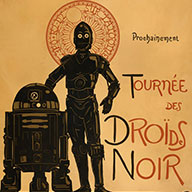 Droids Noir by Oliver Wetter | Star Wars