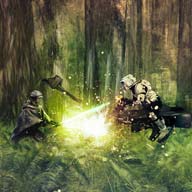 Forest Moon Duel by Rich Davies | Star Wars
