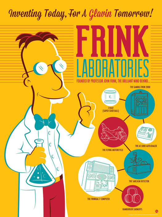 Frink Laboratories by Dave Perillo