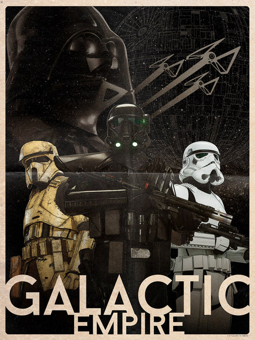 Galactic Empire by Louis Solis | Rogue One: A Star Wars Story artwork