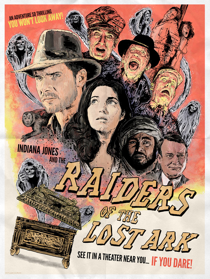 You Won't Look Away by J.J. Lendl | Raiders of the Lost Ark — Dark Ink