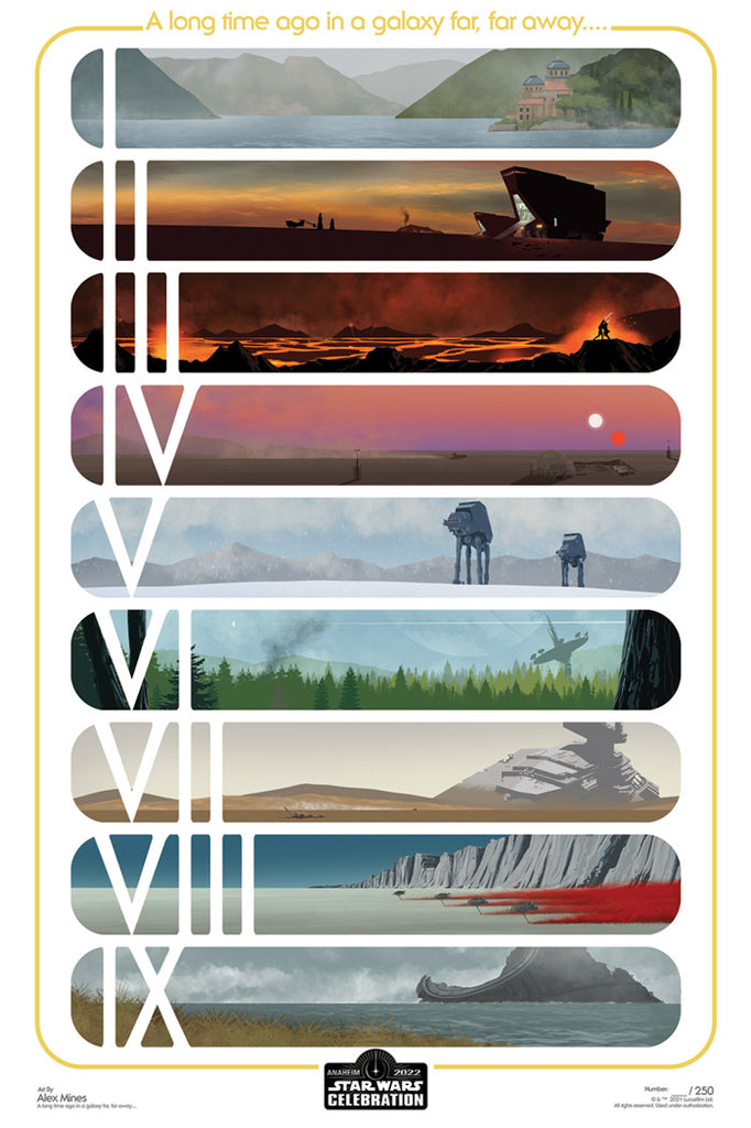 In a Galaxy Far, Far Away by Alex Mines | Star Wars Celebration