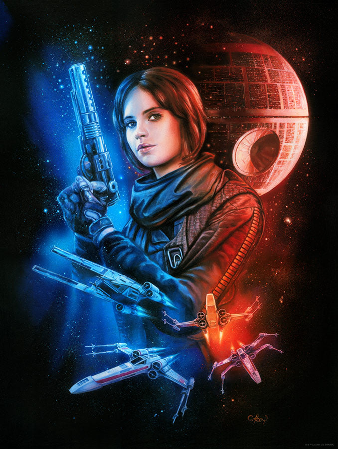 Mission for Hope by Claudio Aboy | Star Wars: Rogue One — Dark Ink