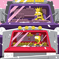 Mr. Plow by Florey | The Simpsons