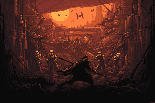 I Am One With The Force by Dan Mumford | Rogue One: A Star Wars Story