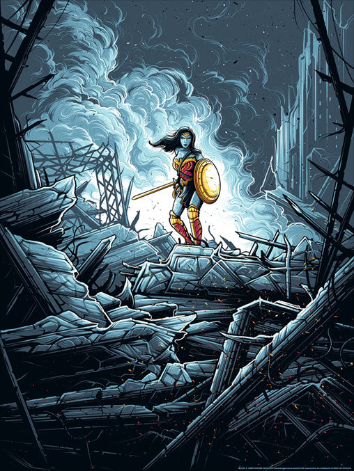 Wonder Woman Warrior variant by Dan Mumford | Batman vs. Superman