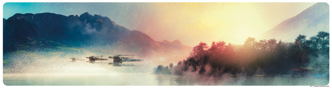 X-Wings at Twilight by Rich Davies | Star Wars
